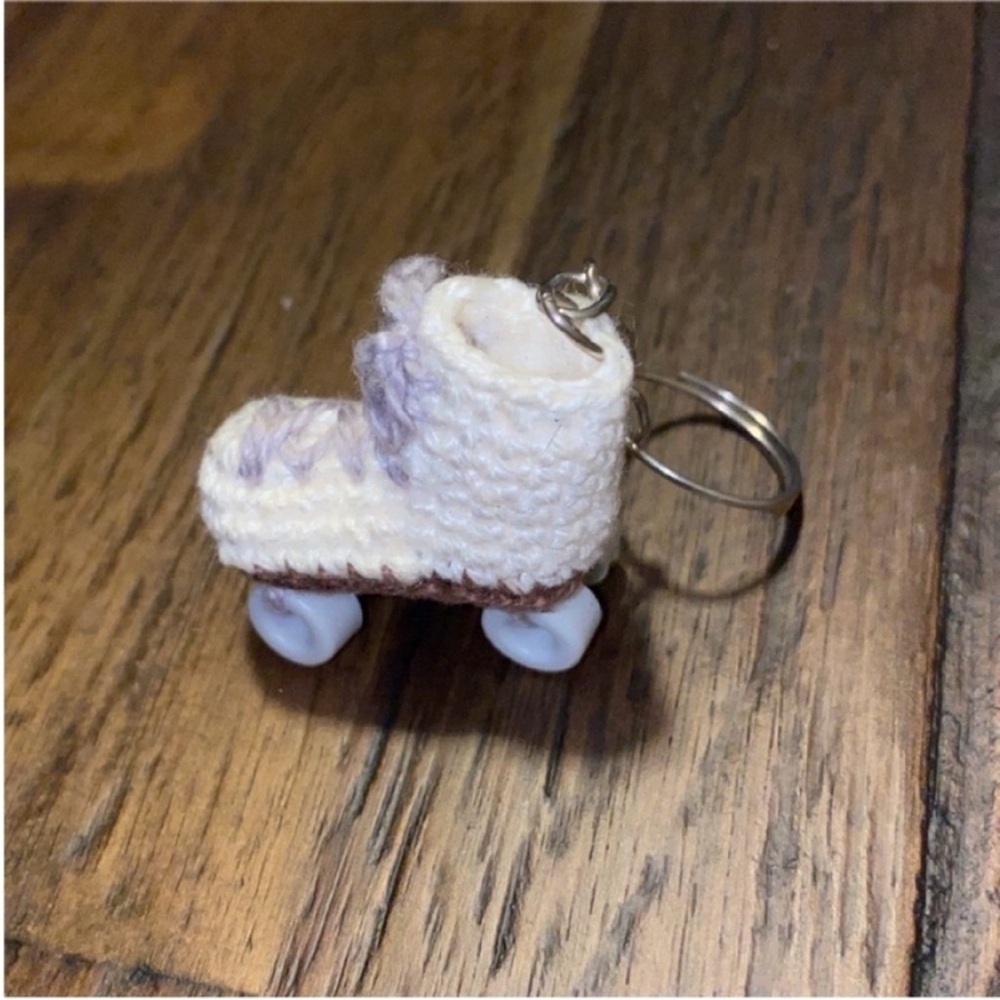 Roller skate keychain roller skate charm roller skate ornament